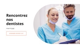 Rencontrez Nos Dentistes – Modèles De Conception De Sites Web