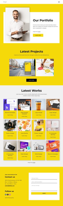 Making your ideas a reality - HTML Template by Nicepage