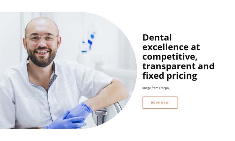Transforming smiles HTML Template