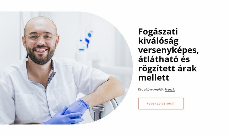 Átalakító mosolyok Weboldal tervezés