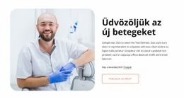 Üdvözöljük Az Új Betegeket