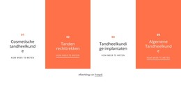 Lijst Met Tandheelkundige Diensten Vanaf Nul