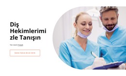 Diş Hekimlerimizle Tanışın - HTML Şablonu Indirme