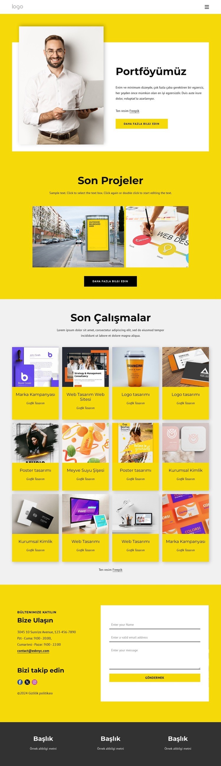 Fikirlerinizi gerçeğe dönüştürmek HTML5 Şablonu