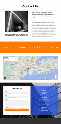 Basic black design - Website Design by Nicepage
