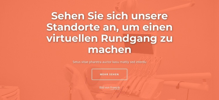 Sehen Sie sich unsere Standorte an, um einen virtuellen Rundgang zu machen Eine Seitenvorlage