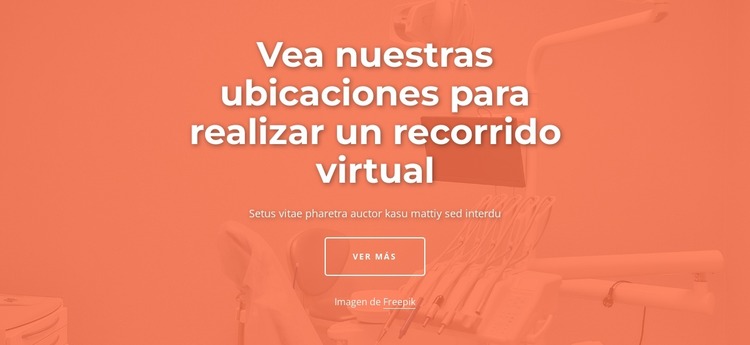 Vea nuestras ubicaciones para realizar un recorrido virtual Plantilla Joomla