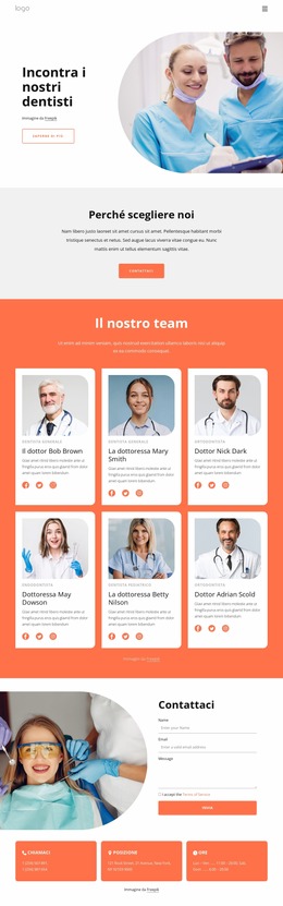 Dentisti Altamente Qualificati Costruttore Joomla