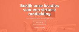 HTML-Landing Voor Bekijk Onze Locaties Voor Een Virtuele Rondleiding