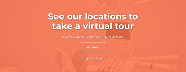 Se våra platser för att ta en virtuell rundtur Html webbplatsbyggare