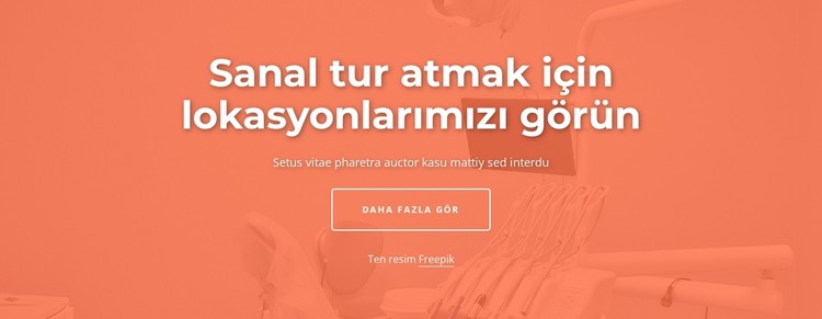 Sanal tur atmak için lokasyonlarımızı görün CSS Şablonu