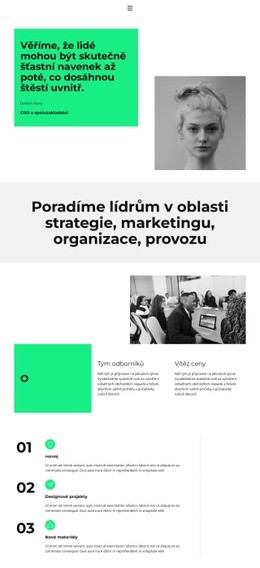 Pracujeme V Úzké Spolupráci – Přizpůsobitelné Profesionální Téma WordPress