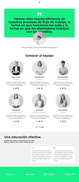 Aquí Todos Son Importantes: Plantilla De Página HTML