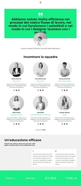 Tutti Sono Importanti Qui - Modello Bootstrap