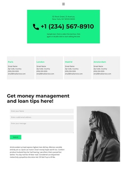 It Is Possible To Call - One Page Theme