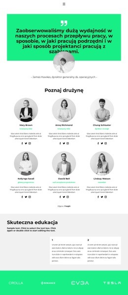 Każdy Jest Tu Ważny - Responsywny Szablon HTML5