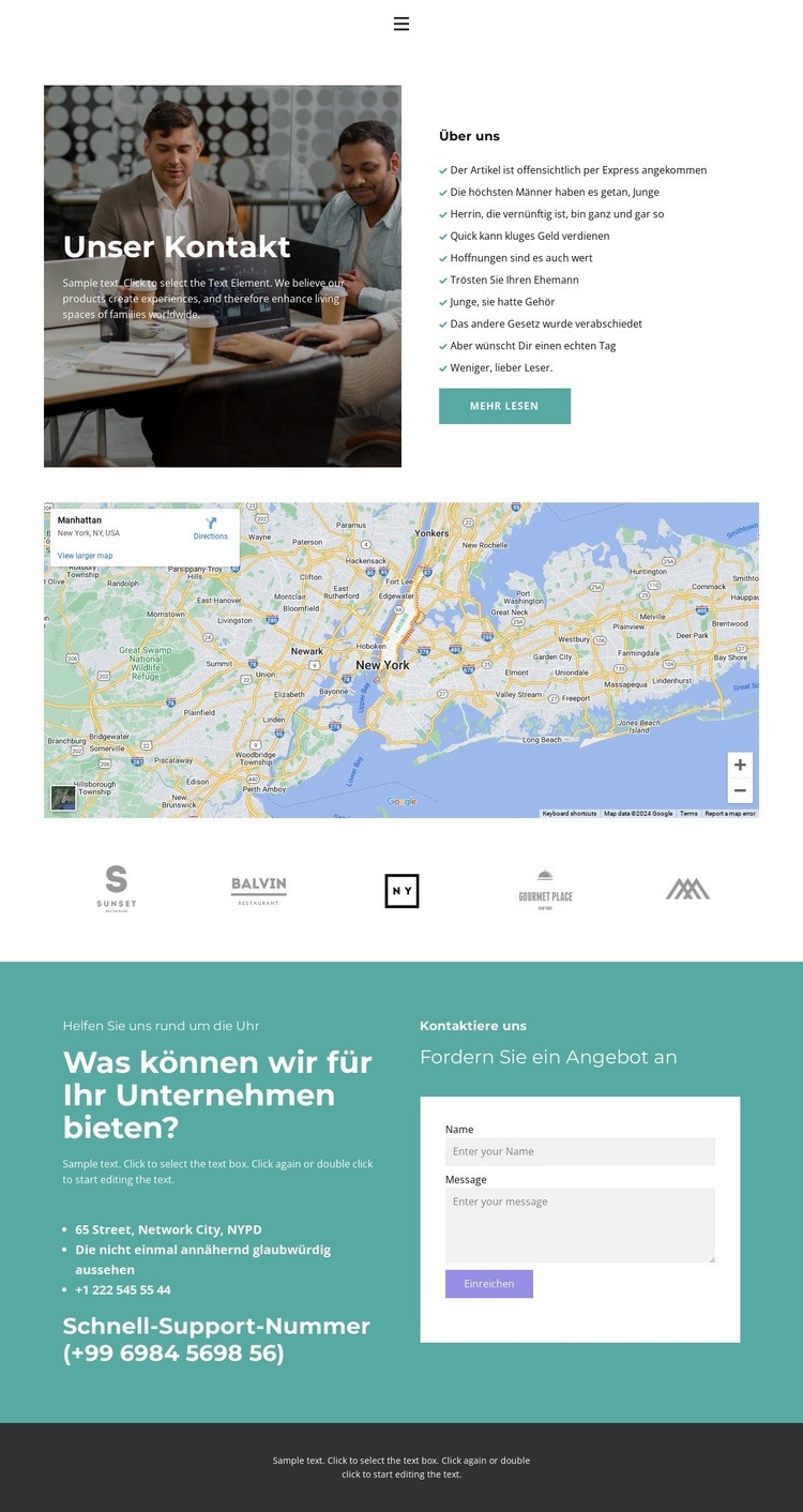 Treffen Sie mich in einem unserer Büros Website design