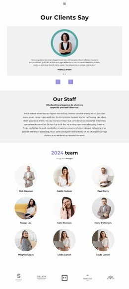 Our specialists are the best - Html Code Example by Nicepage