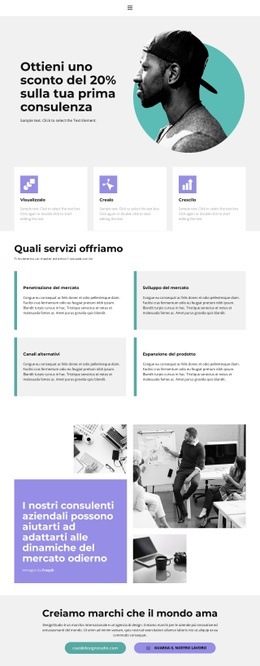 Creiamo Conforto - Generatore Di Siti Web Per Qualsiasi Dispositivo