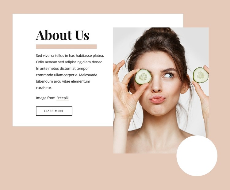 We offer personalised treatments CSS Template