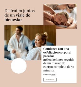 Disfruten Juntos De Un Viaje De Bienestar - Webpage Editor Free