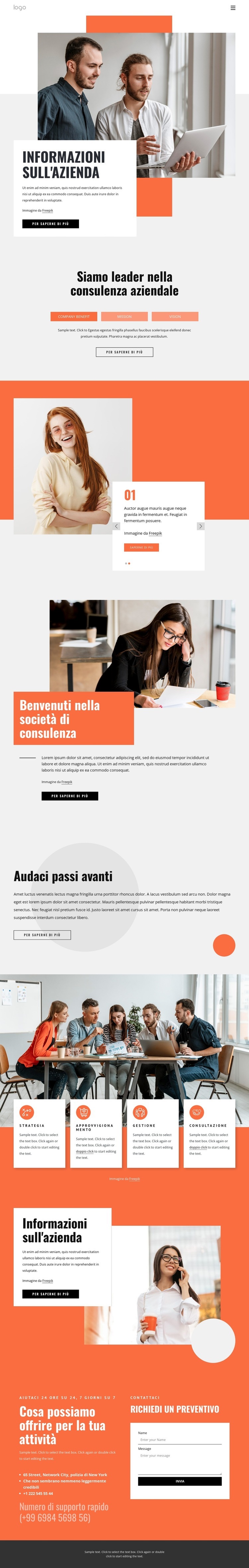 Sogni in movimento Modelli di Website Builder