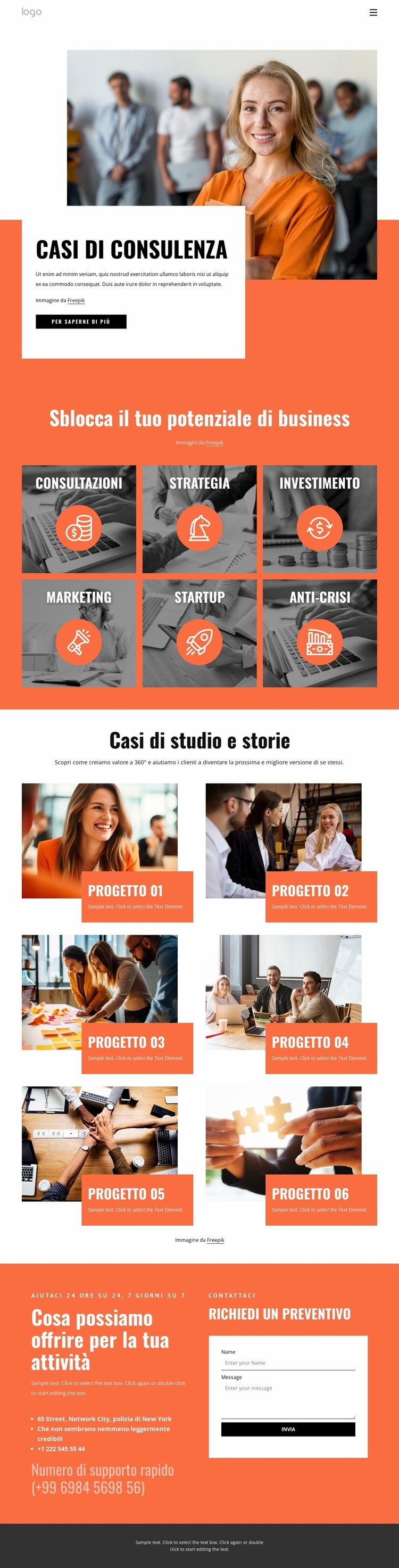 Storie di successo dei clienti Progettazione di siti web