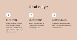 Ödüllü Bir Salon Psd Şablonu