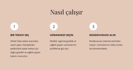 Ödüllü Bir Salon Web Şablonları