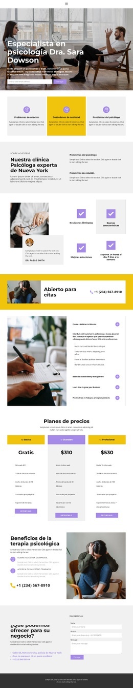 Nuestro proceso de trabajo - Maqueta de sitio web por Nicepage