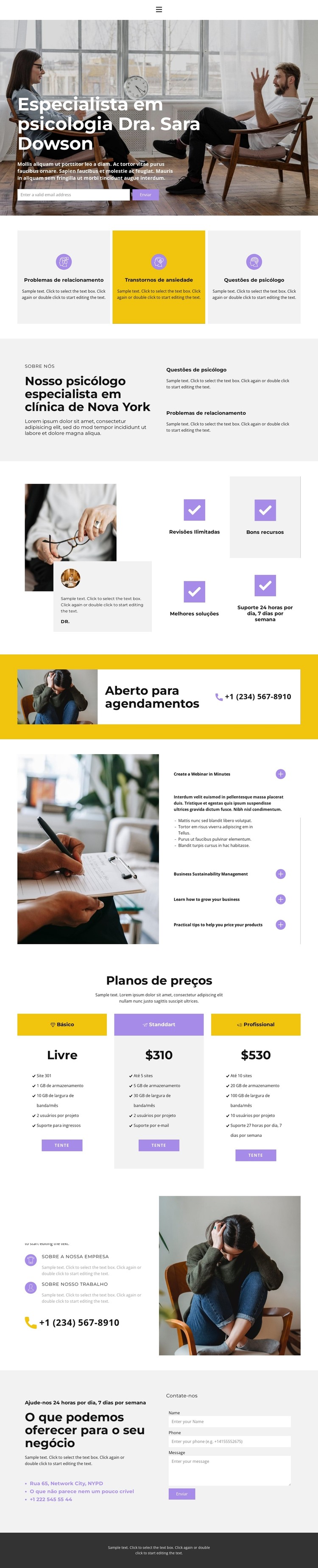 Escola de Psicologia Template CSS