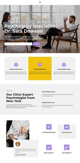 School Of Psychology Business Wordpress Themes