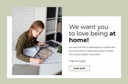 Creating Personalized Spaces - Create Web Page Mockup