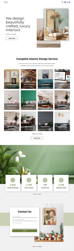 We Design Luxury Interiors - Creative Multipurpose Template