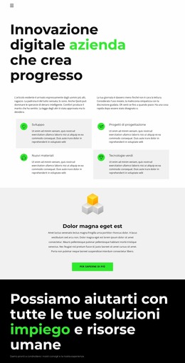 Nuovi Sviluppi Innovativi - Modello Joomla Premium