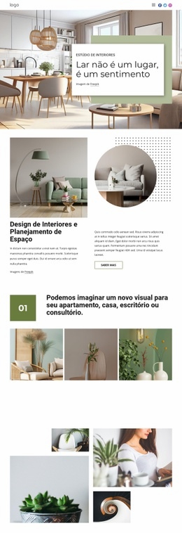 Designs De Interiores Para Todos Os Gostos Web Design