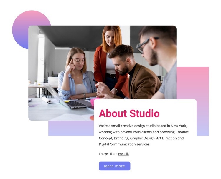 We are a full service web design agency Webflow Template Alternative