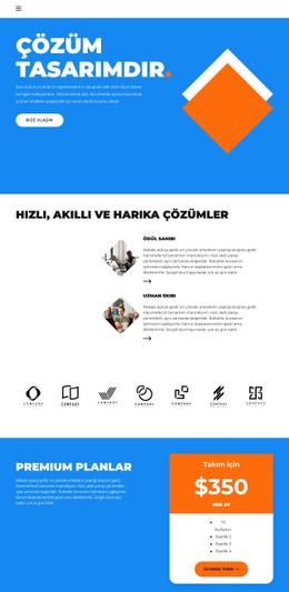 Tasarım Işin Bir Parçasıdır HTML5 Şablonu