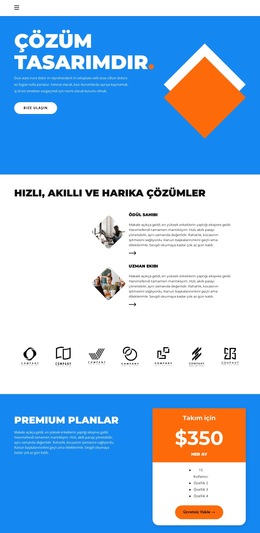 Tasarım Işin Bir Parçasıdır - Ücretsiz Html5 Tema Şablonları