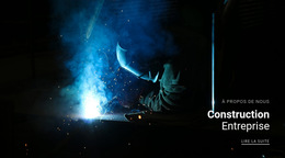 Construction Moderne – Modèle De Conception De Site Web