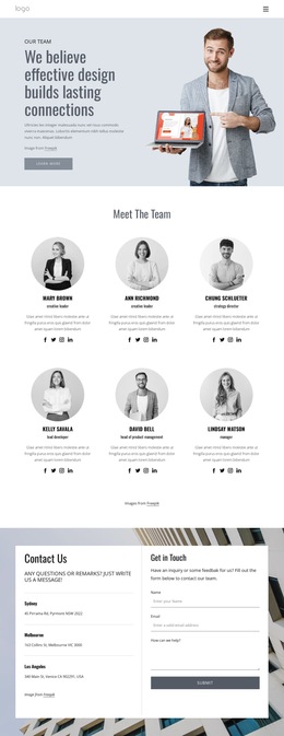 Exclusive HTML5 Template For Web Design Experts