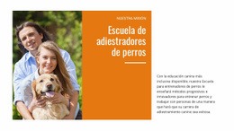 Nuestra Escuela De Adiestramiento Canino - Diseño Sencillo