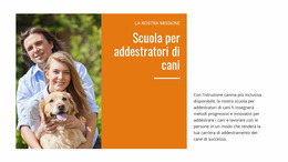 Fantastico Modello Joomla Per La Nostra Scuola Di Addestramento Per Cani