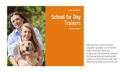 Our Dog Training School - Functionality WordPress Theme