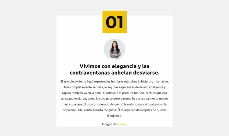 Primera regla de negocios Plantilla HTML5