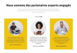 Chefs De Projet - HTML5 Website Builder