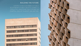 Multipurpose Homepage Design For We Building The Future