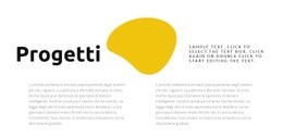 Inizio Del Progetto Modelli Web