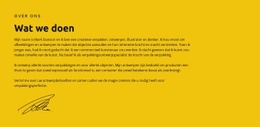 De Leider Over Zijn Pad Html-Websitesjabloon