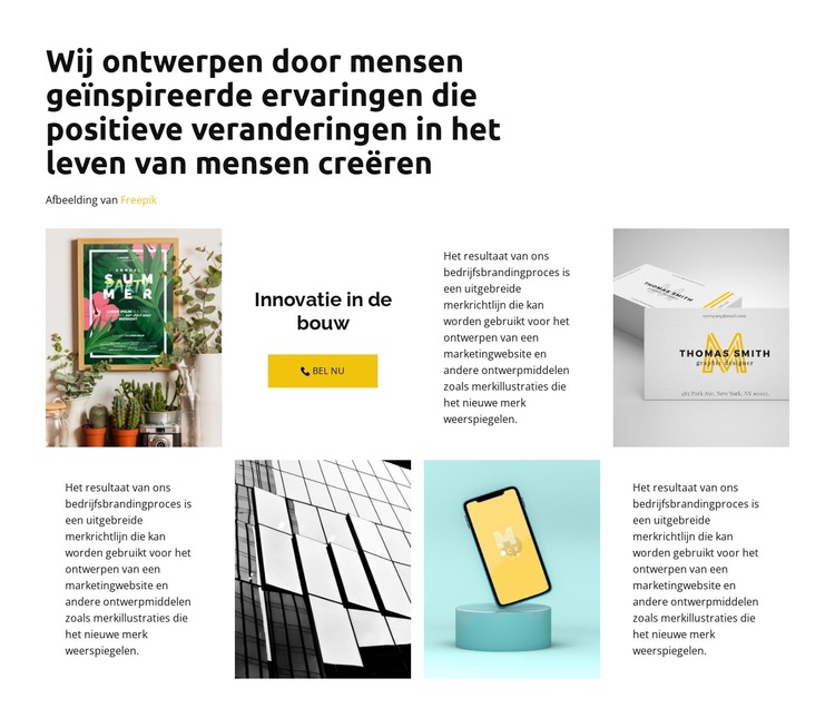 Ontwerpontwikkeling vanaf nul WordPress-thema